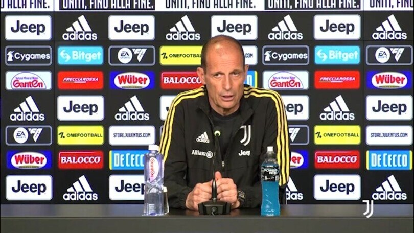 Allegri: "Futuro? Sono un privilegiato ad allenare la Juve"