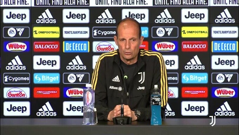 Allegri: "I punti non arrivano con le lamentele"