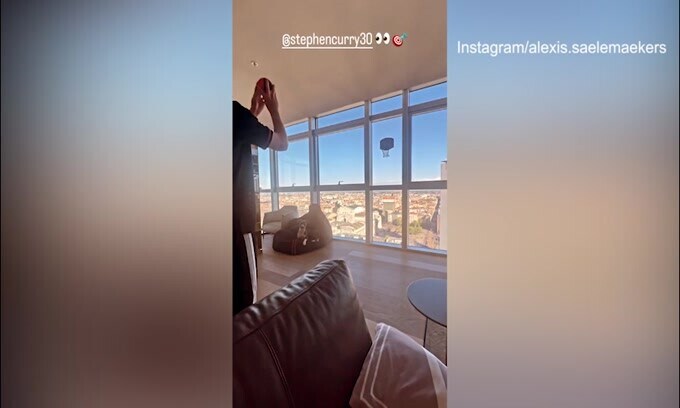 Saelemaekers passione Nba e Curry: il video social