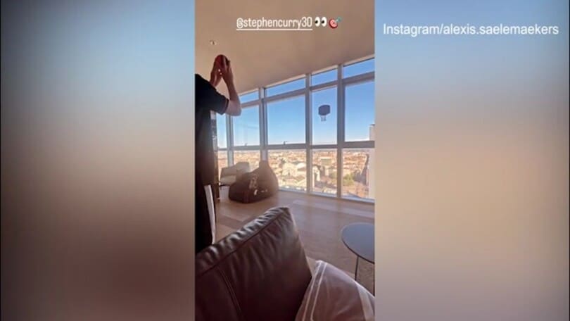Saelemaekers passione Nba e Curry: il video social