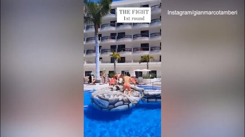 Lotta greco-romana in piscina: Tamberi nuovo campione di Tenerife