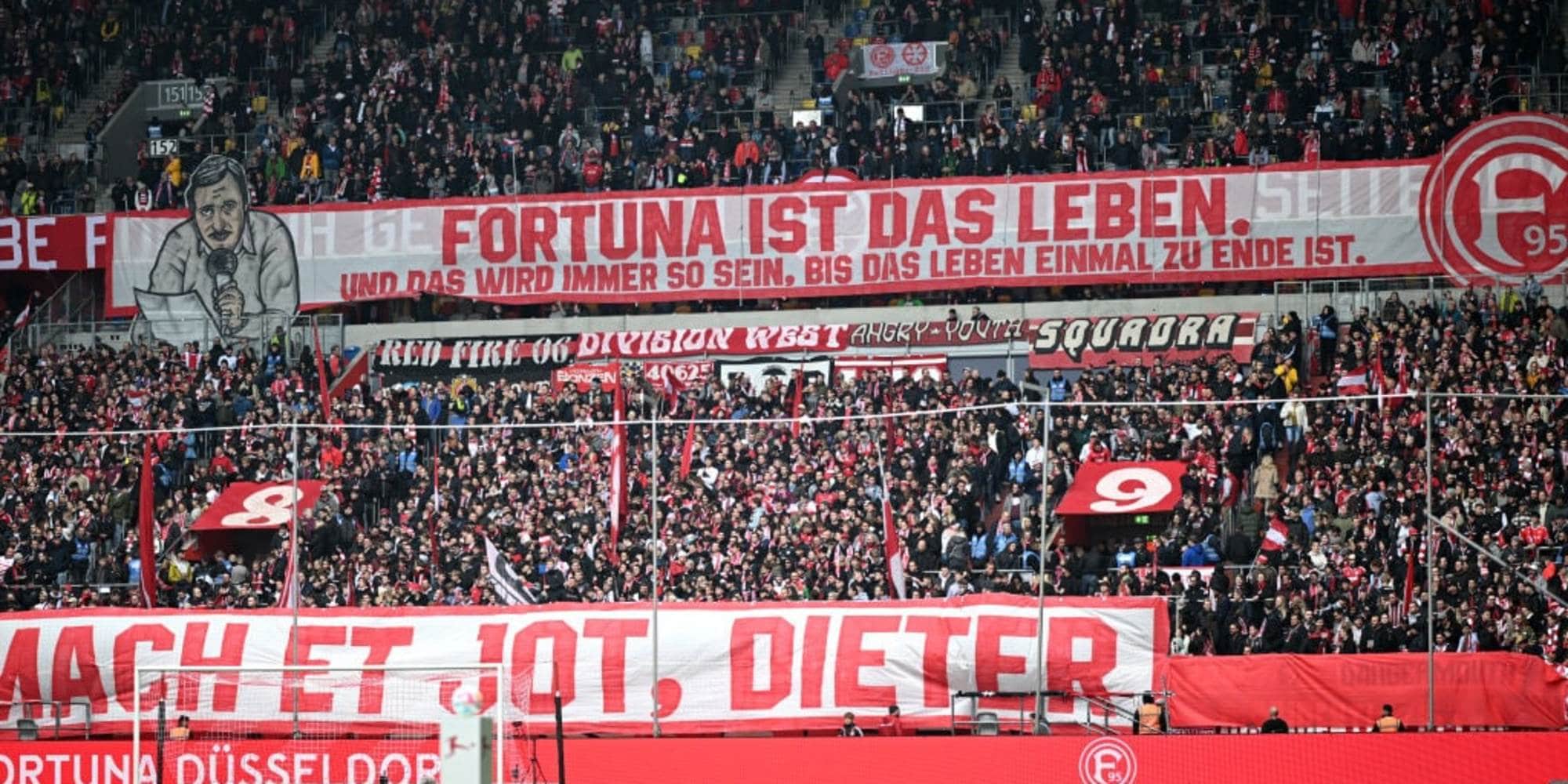 Fortuna Düsseldorf, i fans di casa allo stadio senza pagare: l'ultima idea