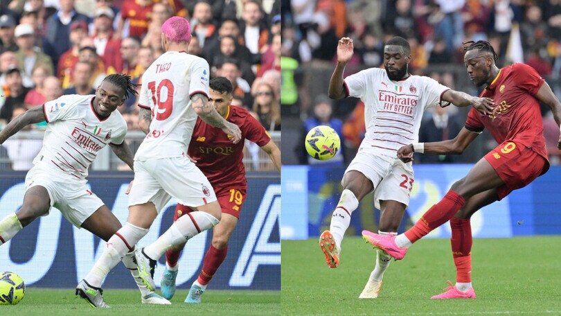 Roma-Milan 1-1: Saelemaekers risponde ad Abraham