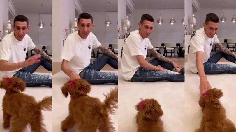 Di Maria dribbla anche con le mani: Chispita disorientata!