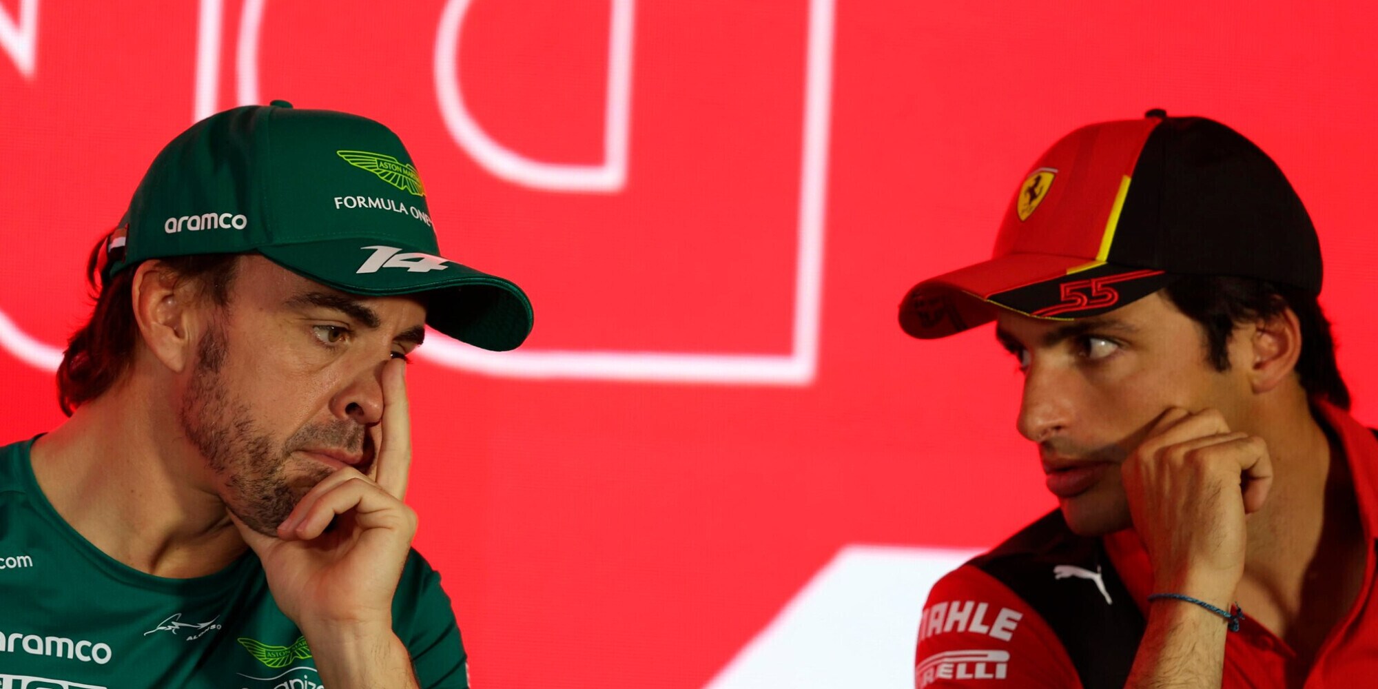 Ferrari, Sainz e i complimenti ad Alonso a Baku