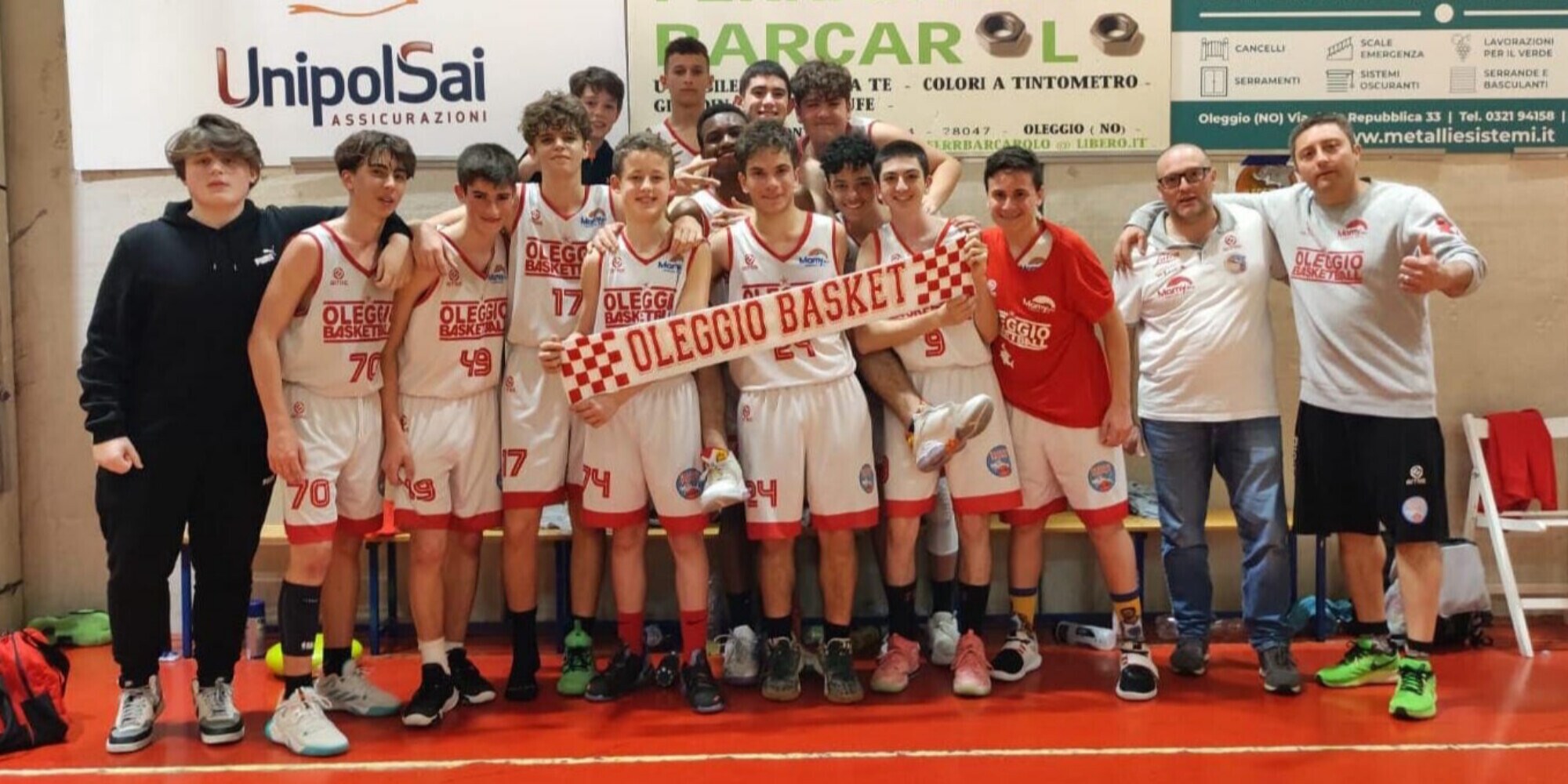Oleggio Junior Basket: U15 Gold fra le prime quattro del Piemonte!