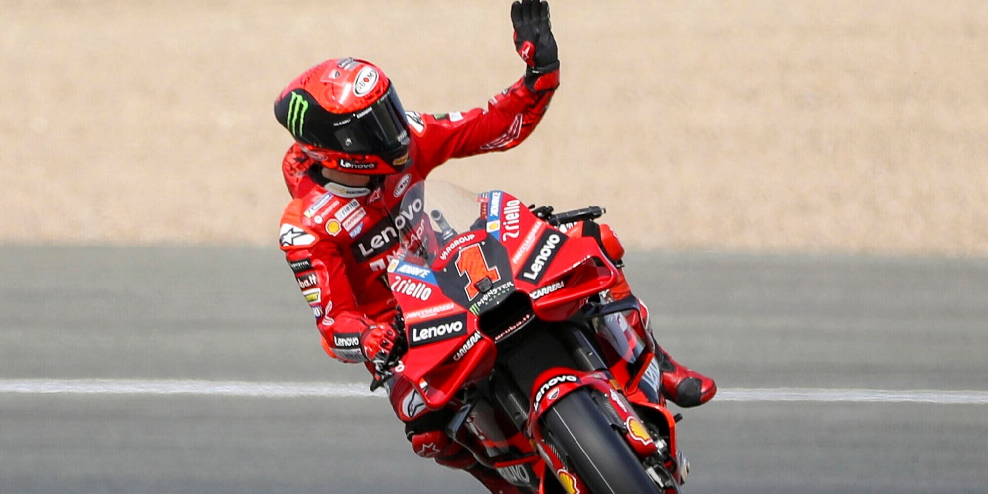 Ducati, Super Bagnaia vince a Jerez in rimonta