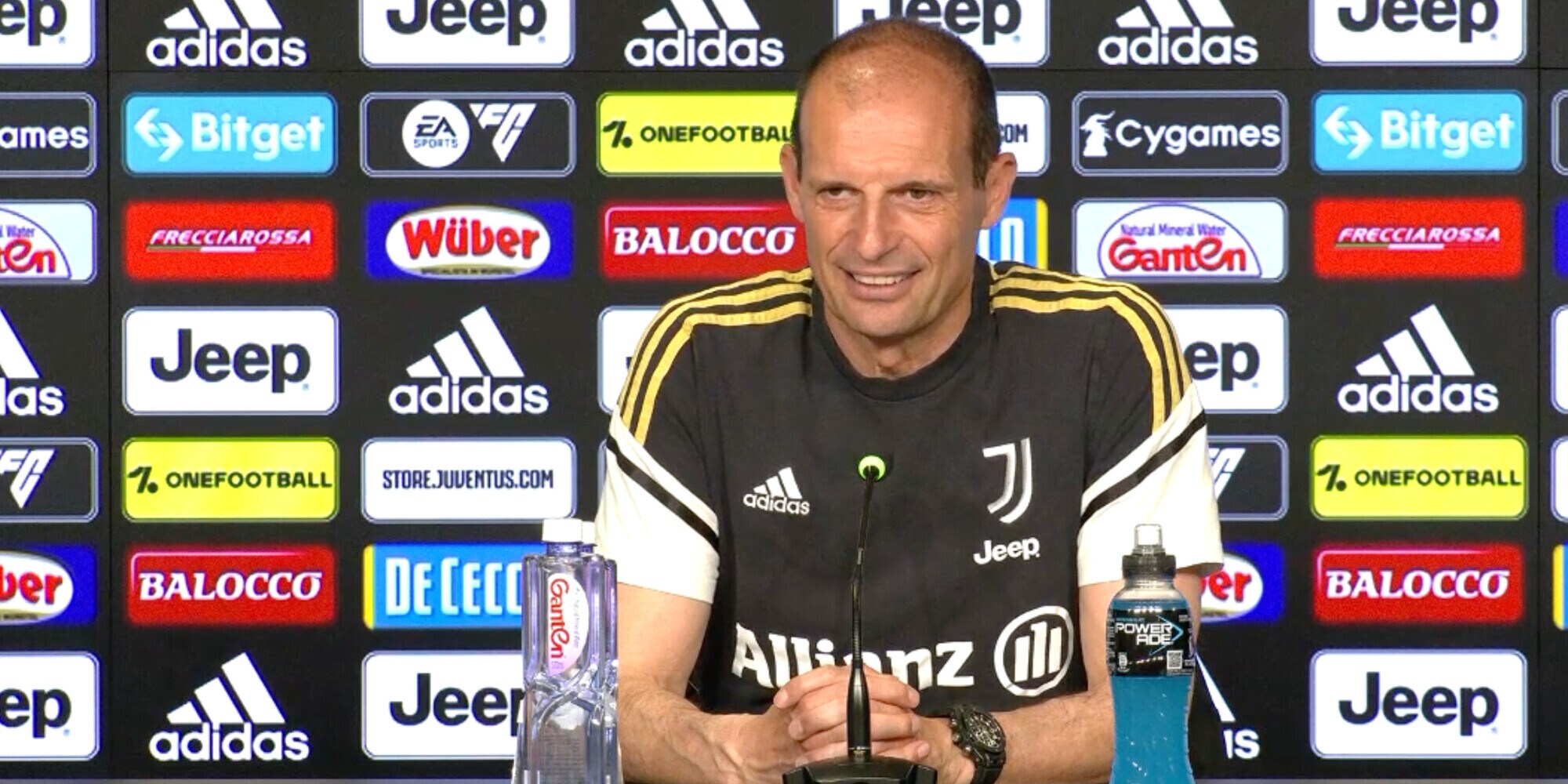 Allegri, conferenza Juventus-Lecce: Vlahovic, Rabiot, Di Maria, formazione