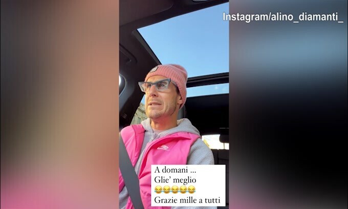 Diamanti avvisa: "Questa mattina sono così perchè..."