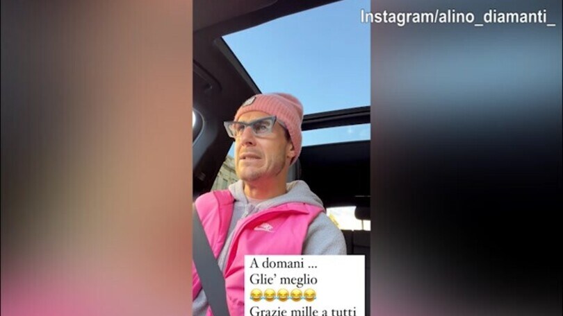 Diamanti avvisa: "Questa mattina sono così perchè..."