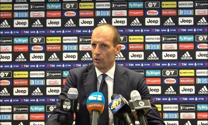 Allegri usa l'ironia: "Non sapevamo più vincere..."