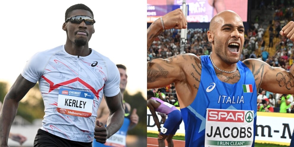 Atletica, Kerley provoca Jacobs: "Voglio batterlo prima dei Mondiali"