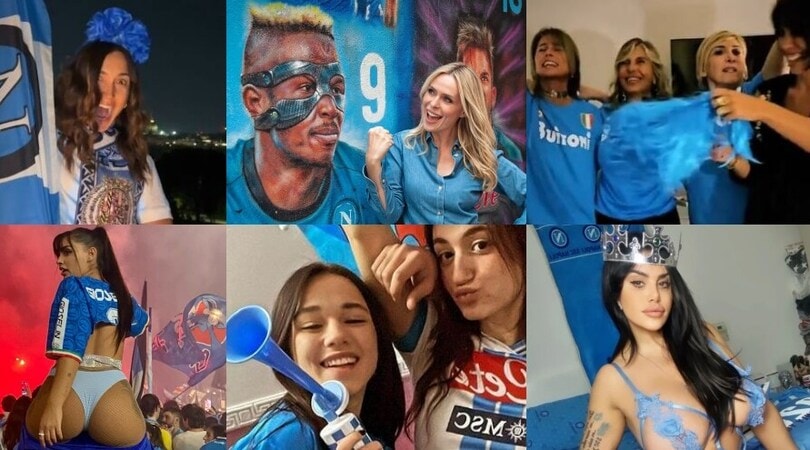 Scudetto Napoli, tifose vip scatenate: hanno festeggiato così FOTO