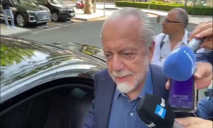 De Laurentiis: "Applauso? Era sincero, mi sono emozionato"