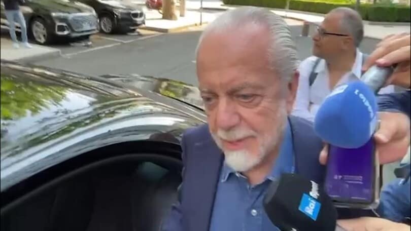 De Laurentiis: "Applauso? Era sincero, mi sono emozionato"