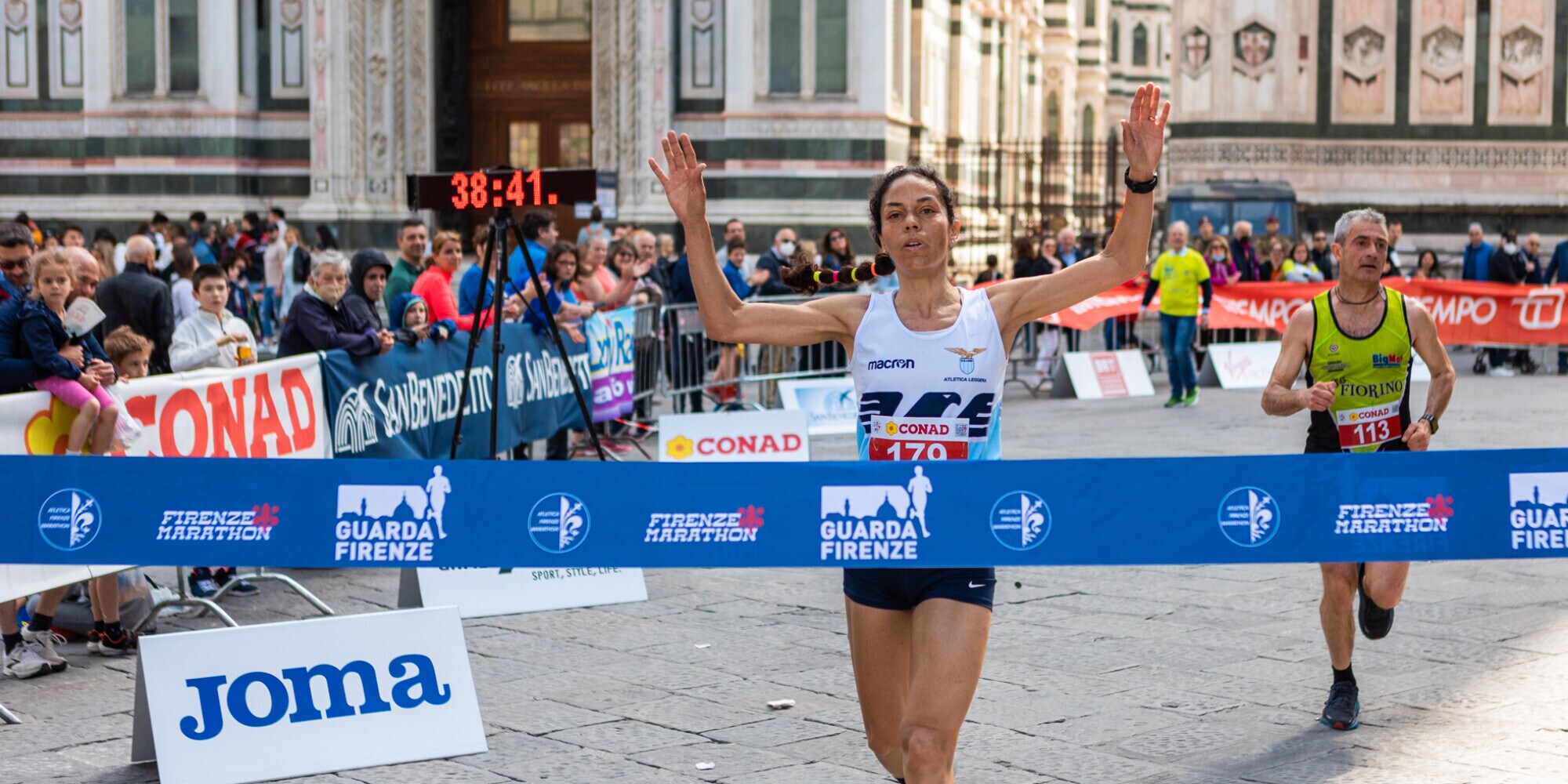 Corre anche il Presidente Regione Eugenio Giani alla Guarda Firenze