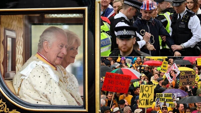 Re Carlo III, l'incoronazione: proteste e arresti a Londra