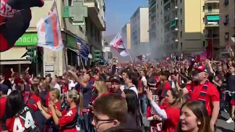 Entusiasmo travolgente a Genova: oggi può essere il giorno promozione