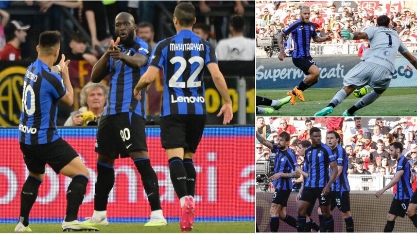 Dimarco e Lukaku, Inzaghi espugna l'Olimpico: l'Inter batte la Roma 2-0