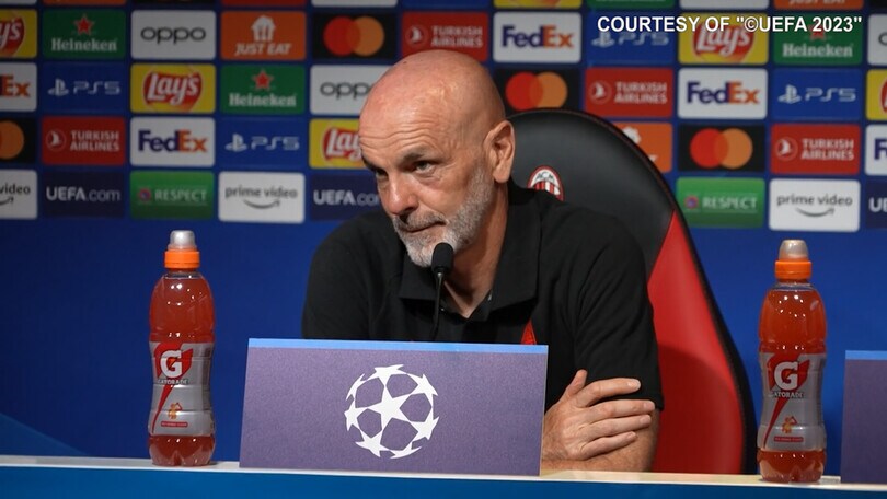 Pioli: "Leao? Decido domani, avrei preferito anticipare il test"