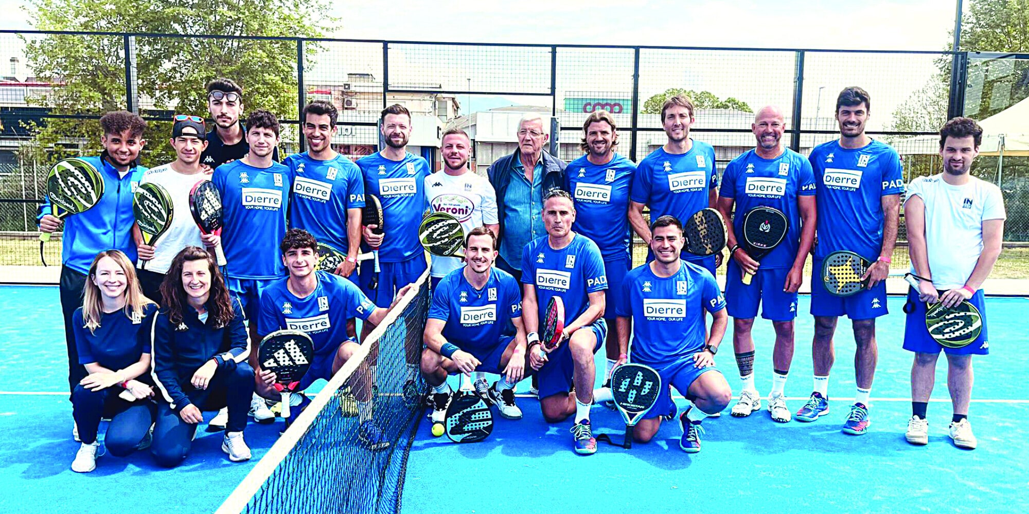 Show a Viareggio nella Padel Pro-Am Cup