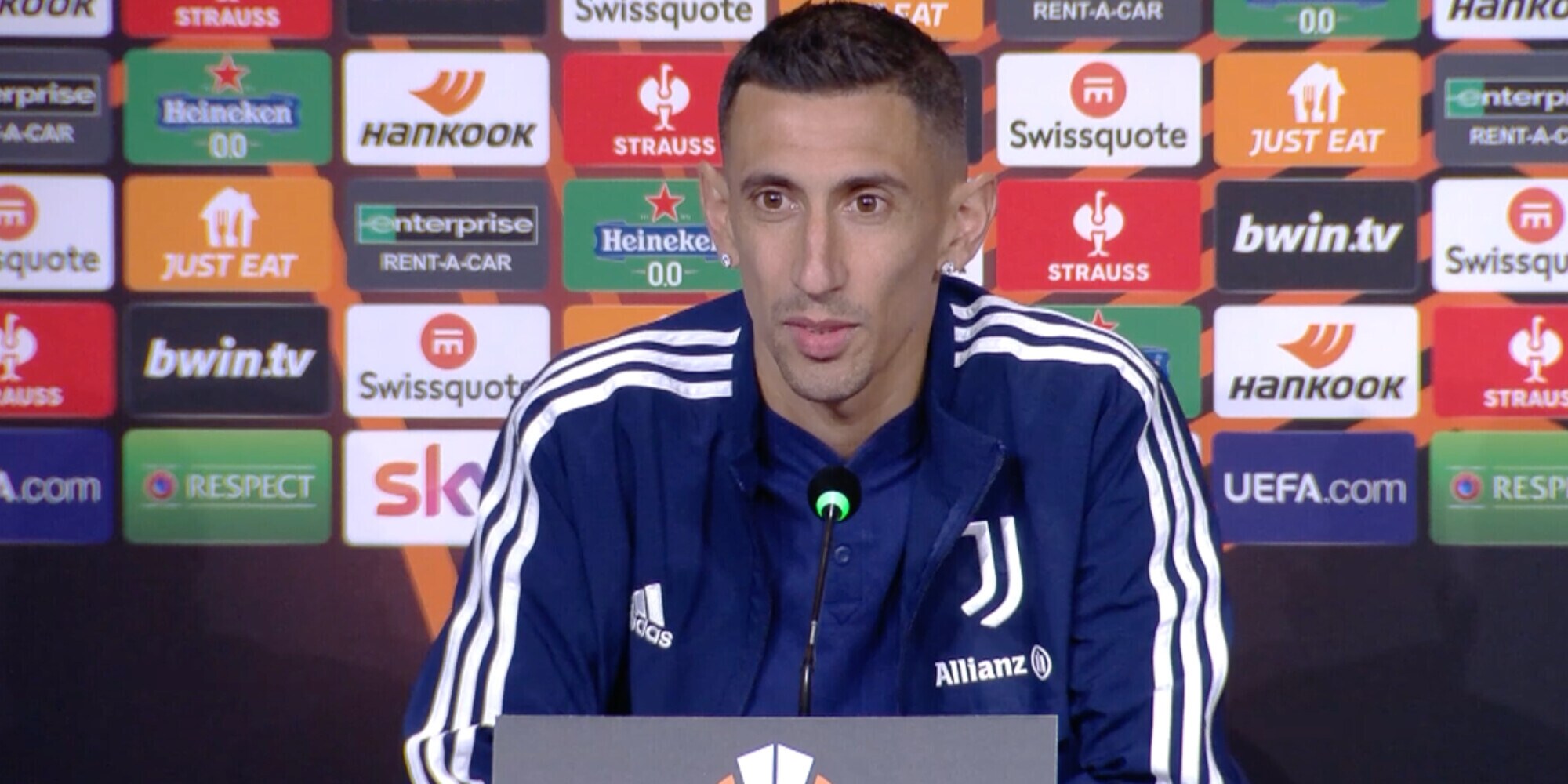 Di Maria, Juve-Siviglia: Allegri eccezionale. Futuro? Sto parlando col club