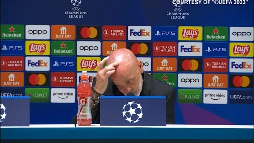 Pioli: "Meritavamo un gol, ci proveremo ancora"