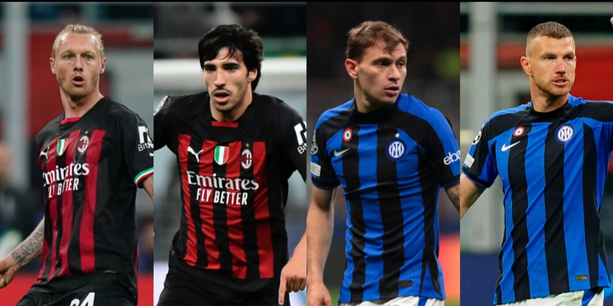Kjaer affonda nella tempesta, Barella dinamo nerazzurra: pagelle Milan-Inter