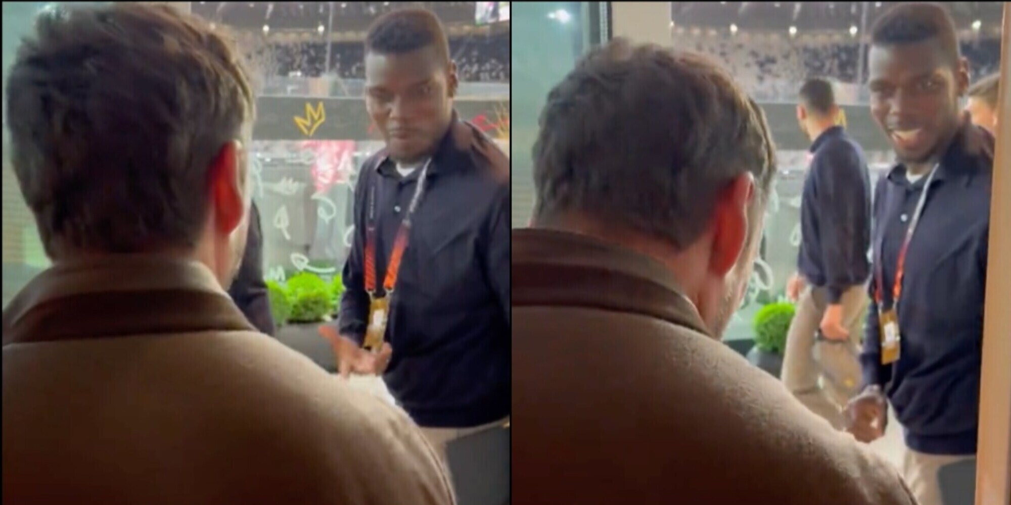 Pogba e Marchisio, l'incontro prima di Juve-Siviglia: "Sempre bene, eh?"