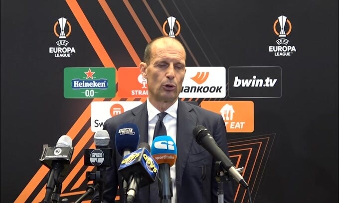 Allegri: "Rigore? Rispettiamo la decisioni dell'arbitro"