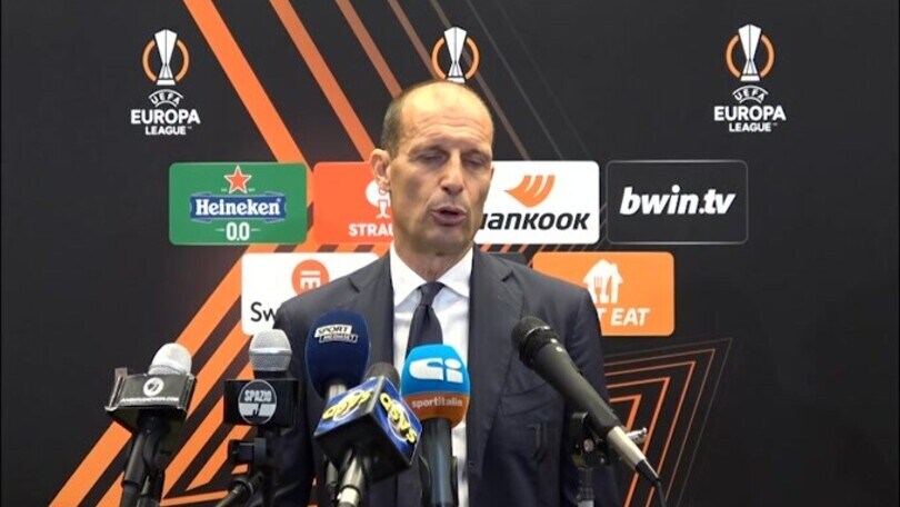 Allegri: "Rigore? Rispettiamo la decisioni dell'arbitro"