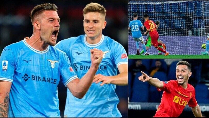 Milinkovic salva la Lazio in extremis: 2-2 contro il Lecce