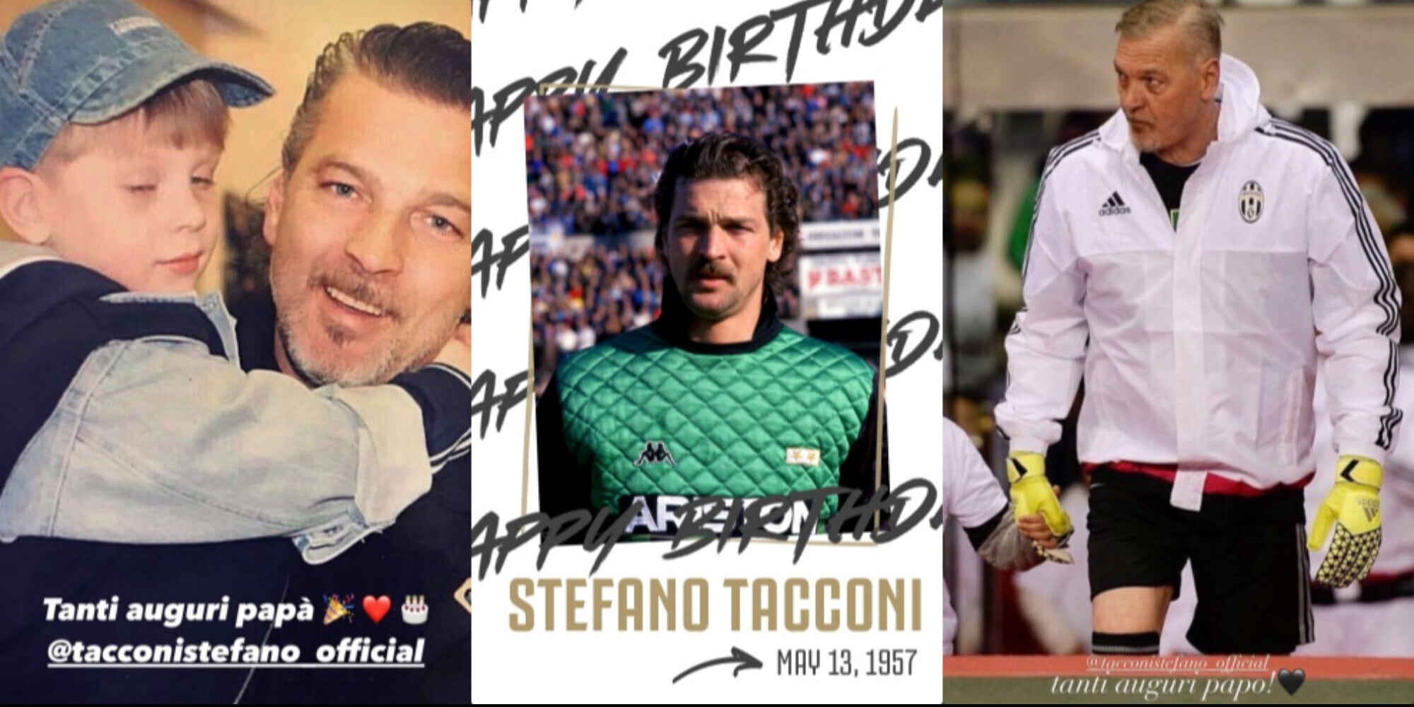 Tacconi compie gli anni: gli auguri della Juve e dei figli