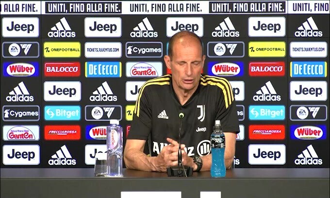 Allegri: "In porta gioca Perin. Bremer e Rabiot sono ok"