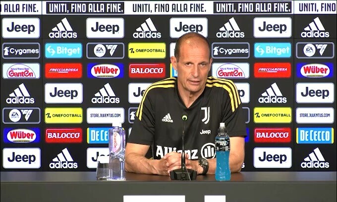 Allegri: "Bonucci e il ritiro? È un ragazzo intelligente, sta a lui..."