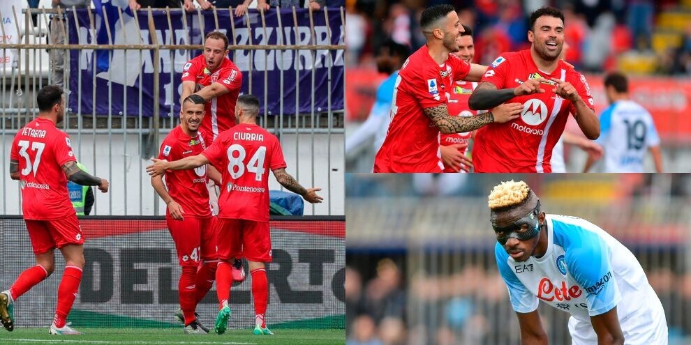 Dany Mota e l'ex Petagna, il Monza vola e batte il Napoli