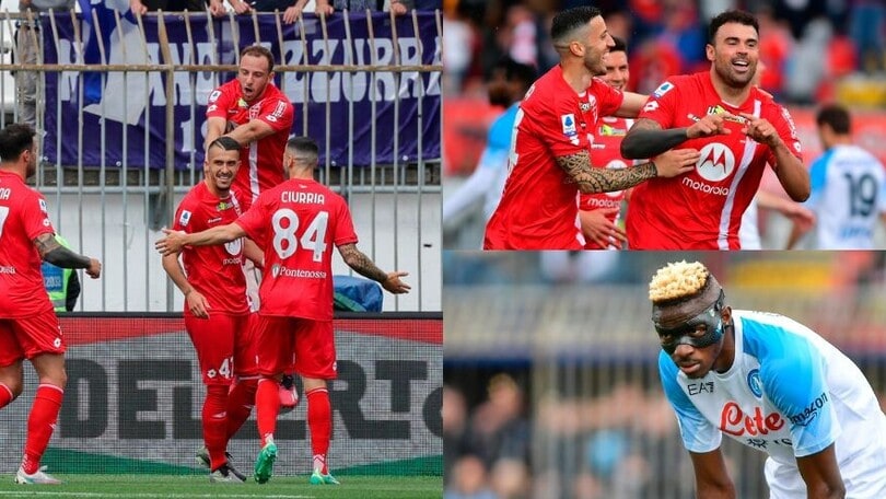 Dany Mota e l'ex Petagna, il Monza vola e batte il Napoli