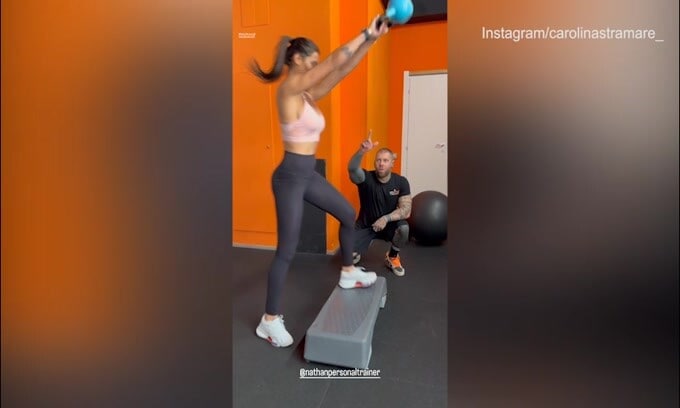 Carolina Stramare hot: ecco l'allenamento super in palestra