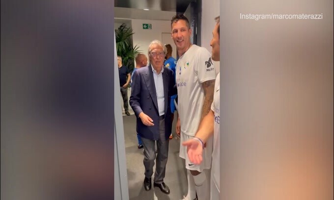 Inter, Materazzi e gli auguri a Moratti: "Buon compleanno Presidente"