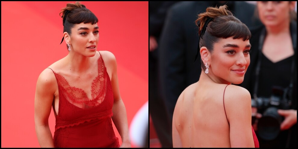 Simona Tabasco, un rosso che incanta Cannes
