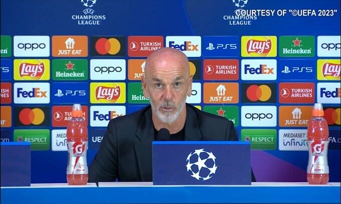 Pioli: “Rimpianti per i primi dieci minuti dell’andata”
