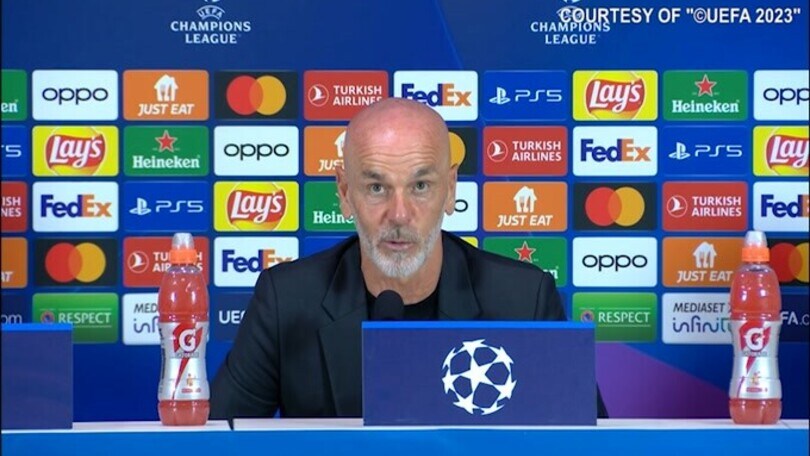 Pioli: “Rimpianti per i primi dieci minuti dell’andata”