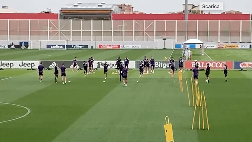 La Juventus scalda i motori per Siviglia