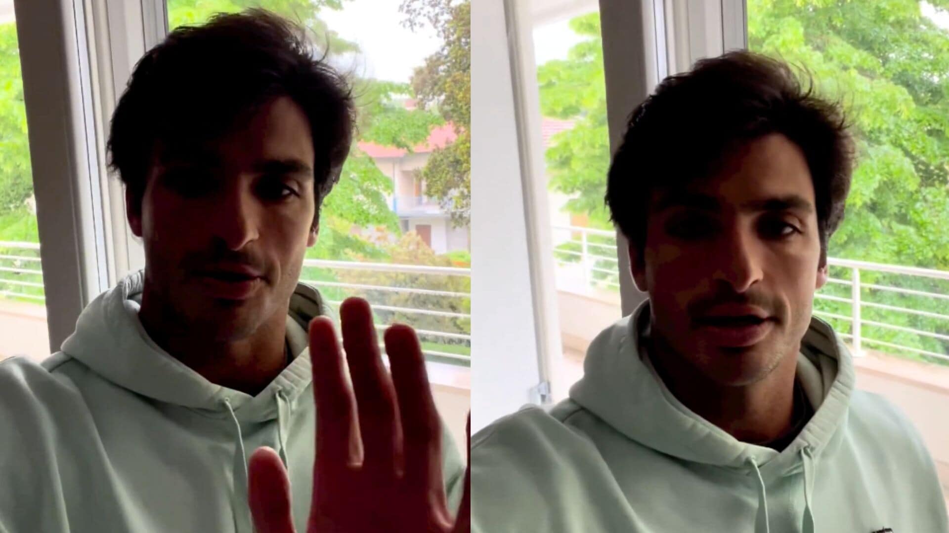 Sainz, il messaggio del pilota Ferrari: "Giornata dura, un abbraccio"