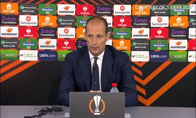 Allegri: "Dispiaciuto per i ragazzi"