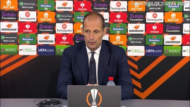 Allegri: "Dispiaciuto per i ragazzi"