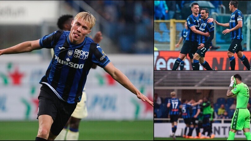 Hojlund torna al gol: l'Atalanta supera 3-1 il Verona al Gewiss