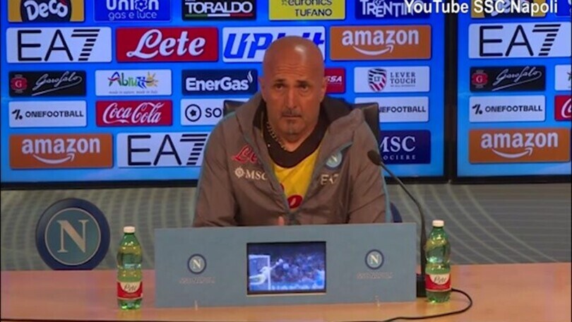 Spalletti sul contratto: "Deve dirlo il presidente"