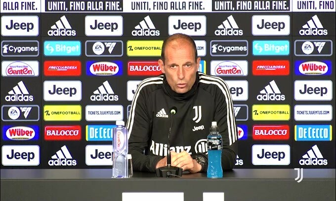 Allegri: "Per me rimango al 100%"