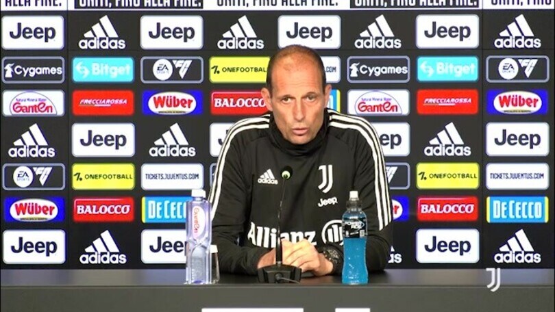 Allegri: "Per me rimango al 100%"